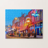Memphis Skyline Tennessee Afbeeldingen Memphis Afb Legpuzzel (Horizontaal)