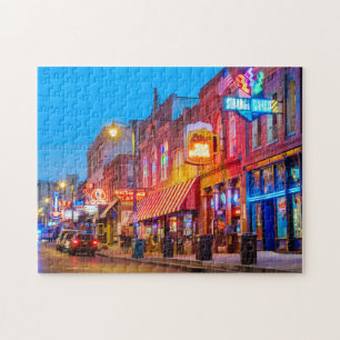 Memphis Skyline Tennessee Afbeeldingen Memphis Afb Legpuzzel