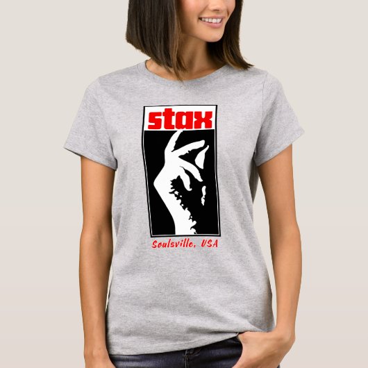 Memphis 🎸 Stax Records 🎷 Soul Music 🎶 T-shirt (Voorkant)