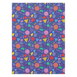 Memphis stijl patroon tafelkleed