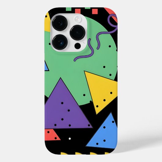 Memphis stijl telefoonhoes Dopamine decor vette ge Case-Mate iPhone Case (Achterkant)