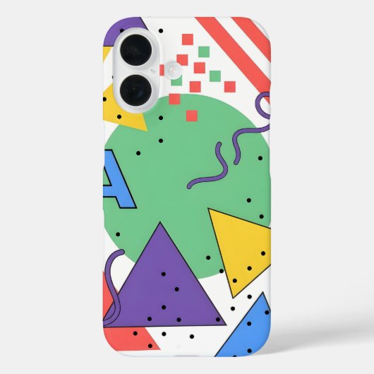 Memphis stijl telefoonhoes Dopamine decor vette ge Case-Mate iPhone Case (Achterkant)
