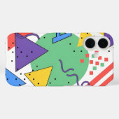 Memphis stijl telefoonhoes Dopamine decor vette ge Case-Mate iPhone Case (Achterkant (horizontaal))