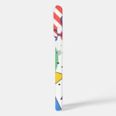 Memphis stijl telefoonhoes Dopamine decor vette ge Case-Mate iPhone Case (Achterkant / Links)