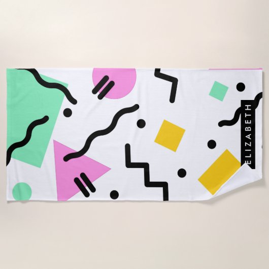 Memphis Strandlaken (Voorkant)