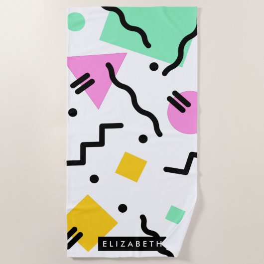 Memphis Strandlaken (Voorkant)