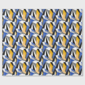 Memphis Style: Creatieve geometrische collage. Cadeaupapier (Vlak)