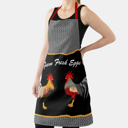 Memphis Style Rooster Schort (Insitu)