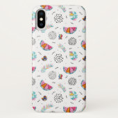 Memphis Style Tropical Summer Pattern Case-Mate iPhone Case (Achterkant)