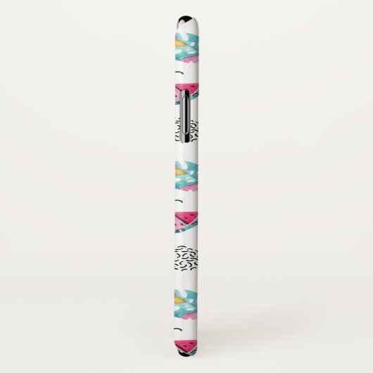 Memphis Style Tropical Summer Pattern Case-Mate iPhone Case (Achterkant / rechts)