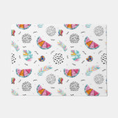 Memphis Style Tropical Summer Pattern Deurmat (Voorkant)