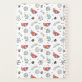 Memphis Style Tropical Summer Pattern Planner (Achterkant)