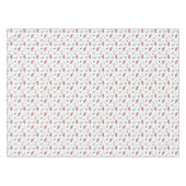 Memphis Style Tropical Summer Pattern Tafelkleed (Voorkant (Horizontaal))