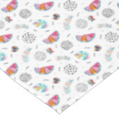 Memphis Style Tropical Summer Pattern Tafelkleed (Gekanteld)