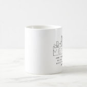 Memphis | Stylized City Skyline Custom Slogan Koffiemok (Center)