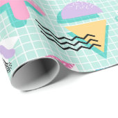 Memphis Sweet Candies Cadeaupapier (Rol Hoek)