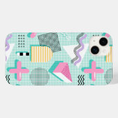 Memphis Sweet Candies Case-Mate iPhone Case (Achterkant (horizontaal))