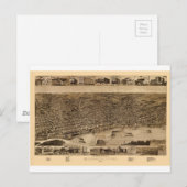 Memphis Tennessee 1887 Briefkaart (Voorkant / Achterkant)