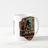 Memphis, Tennessee | Antiek Koffiemok (Voorkant rechts)