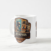 Memphis, Tennessee | Antiek Koffiemok (Voorkant links)
