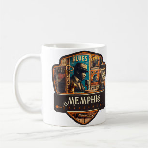 Memphis, Tennessee   Antiek Koffiemok