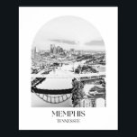 Memphis Tennessee Arch Fotoprint Poster<br><div class="desc">Memphis Tennessee Arch Fotoprint</div>