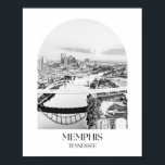 Memphis Tennessee Arch Fotoprint Poster<br><div class="desc">Memphis Tennessee Arch Fotoprint</div>