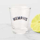 Memphis, Tennessee  Arch Shot Glas (Voorkant)