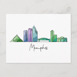 Memphis TENNESSEE Briefkaart