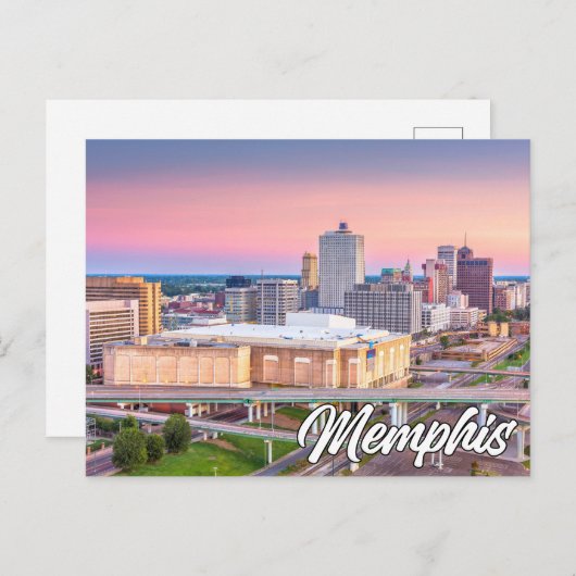 Memphis, Tennessee Briefkaart (Voorkant / Achterkant)