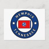 Memphis Tennessee Briefkaart (Voorkant)