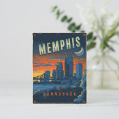  Memphis, Tennessee Briefkaart (Staand voorkant)