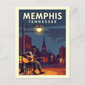  Memphis Tennessee Briefkaart (Voorkant)