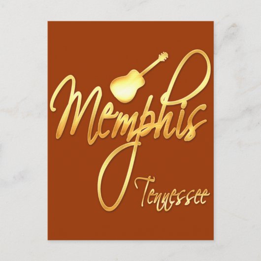 Memphis, Tennessee Briefkaart (Voorkant)