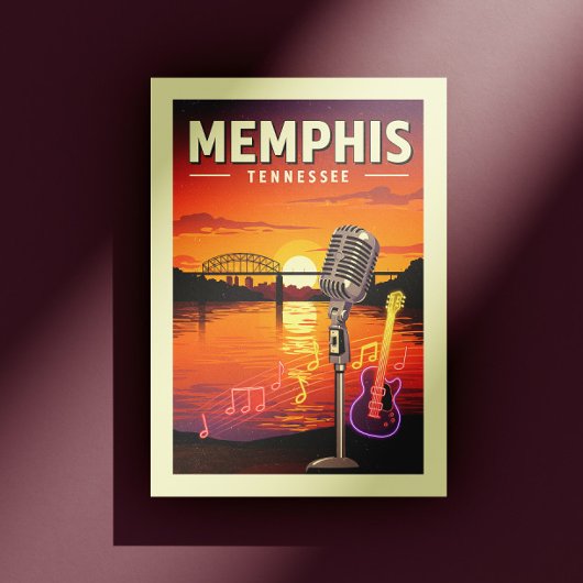 Memphis Tennessee Briefkaart