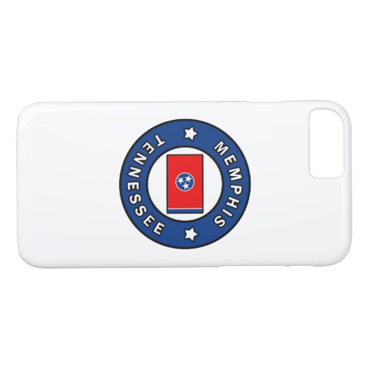 Memphis Tennessee Case-Mate iPhone Case (Achterkant (Horizontaal))