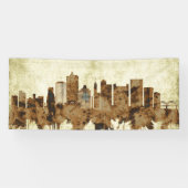 Memphis Tennessee Cityscape Spandoek (Horizontaal)