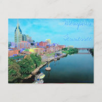 Memphis Tennessee Colored Post Card