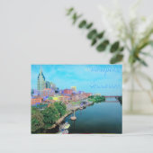 Memphis Tennessee Colored Post Card Briefkaart (Staand voorkant)