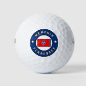 Memphis Tennessee Golfballen (Voorkant)