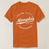  Memphis Tennessee Grind City Retro Verenigde Stat T-shirt (Design voorkant)