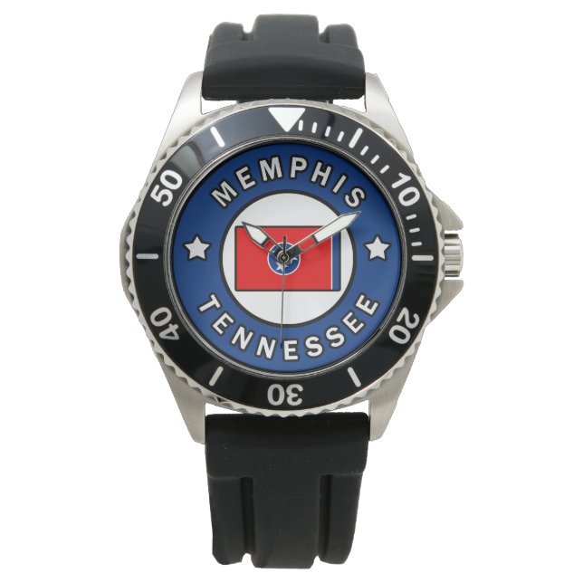 Memphis Tennessee Horloge (Voorkant)