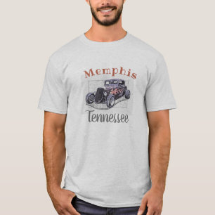 "Memphis Tennessee"  Hotrod T-shirt