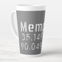Memphis Tennessee Latitude Latte Mok