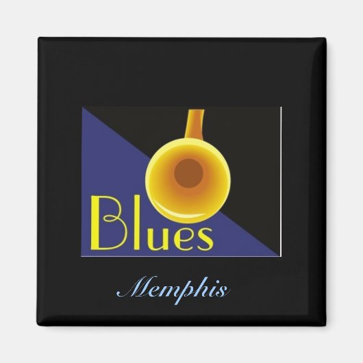 Memphis Tennessee Magneet (Voorkant)