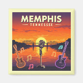 Memphis Tennessee Magneet (Voorkant)