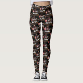 Memphis, Tennessee met Beale Street Leggings