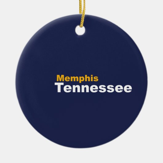 Memphis, Tennessee Ornament (Voorkant)