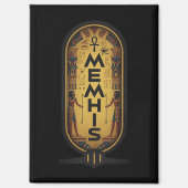 Memphis, Tennessee - Oud-Egyptisch eerbetoon Magneet (Voorkant)