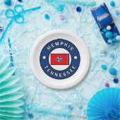 Memphis Tennessee Papieren Bordje (Feest)